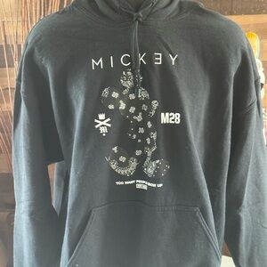 Mickey Black Hoodie